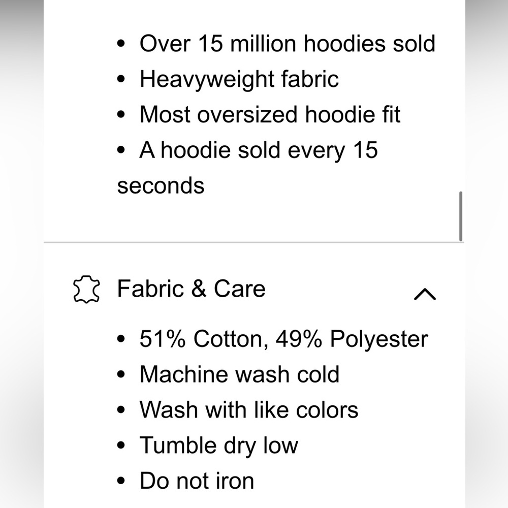 NWT $120 Comfrt Minimalist Hoodie Obsidian/Black - Picture 7 of 10